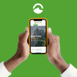Mockup de la capture écran accueil mode responsive